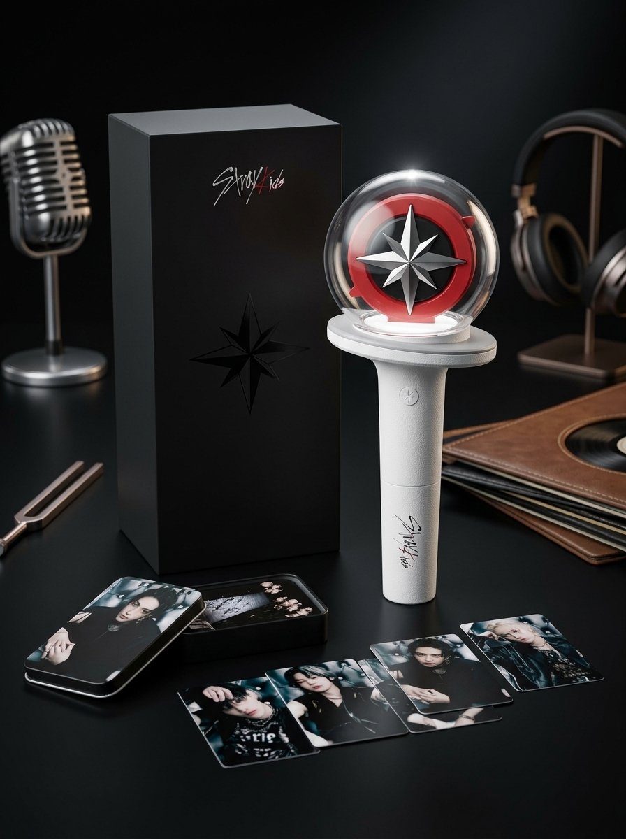 01-—-Lightstick-Cards-Criar_fotografia_publicitaria_de…_20260914201119_4-1 Stray Kids no Rock in Rio 2026: 10 produtos para fãs comprarem